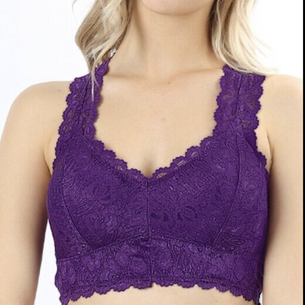Zenana outfitters lace hourglass bralette